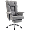 High-back executive office chair in grey