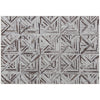 Modern washable area rug for the living room