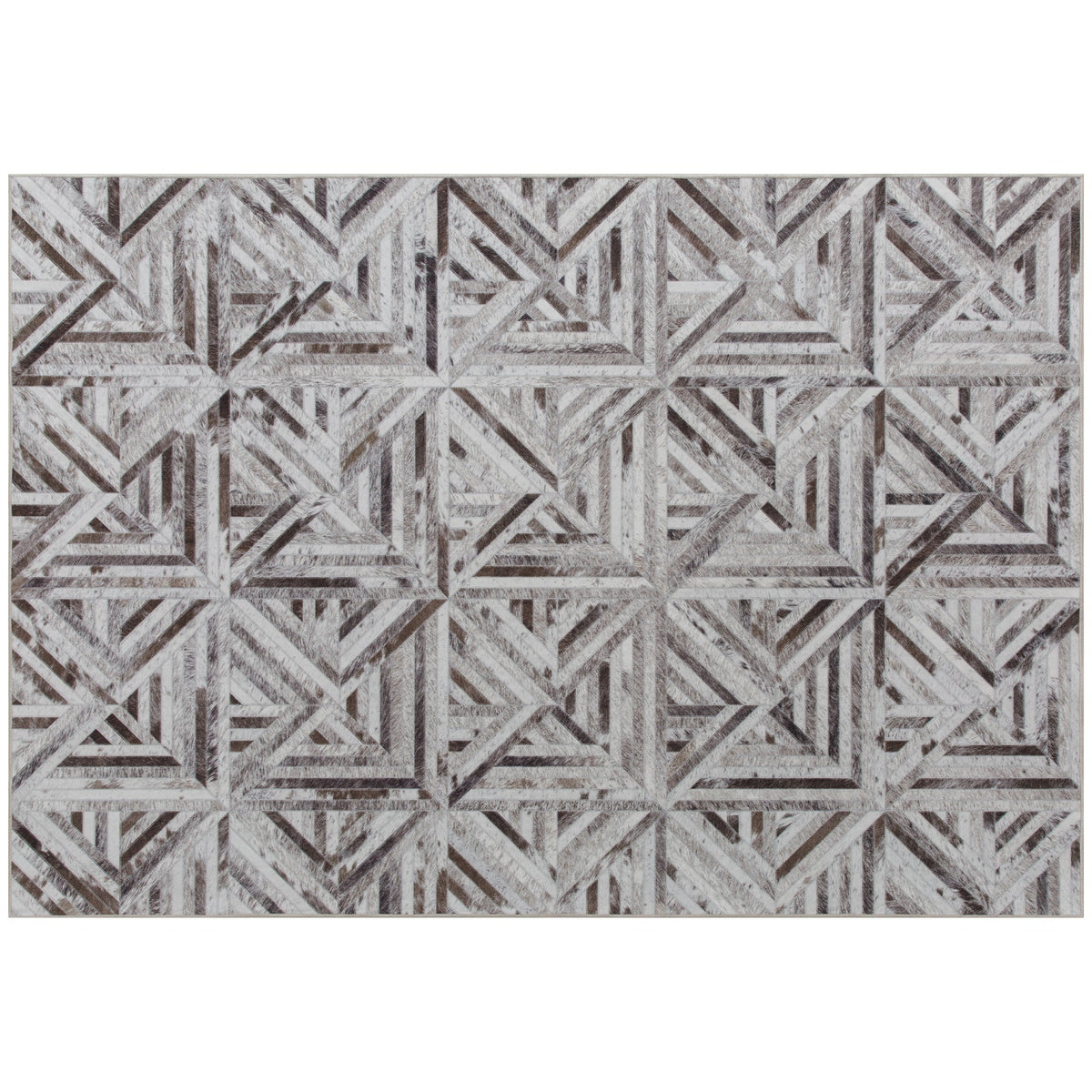 Modern washable area rug for the living room