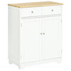 Storage cupboard with solid wood top and adjustable shelf