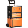 Stackable rolling tool box system
