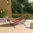 Outsunny 9.5ft Hammock Stand, Portable Hammock with Wheels, Adjustable Hammock Net Stand with Carry Bag, for – view 10