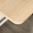 84 cm compact writing desk in white & oak – image 8