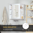 Mirror cabinet with side shelves – image 6