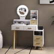 LED round mirror dressing table – image 10