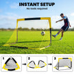 Set of 2 pop-up football goals – image 4