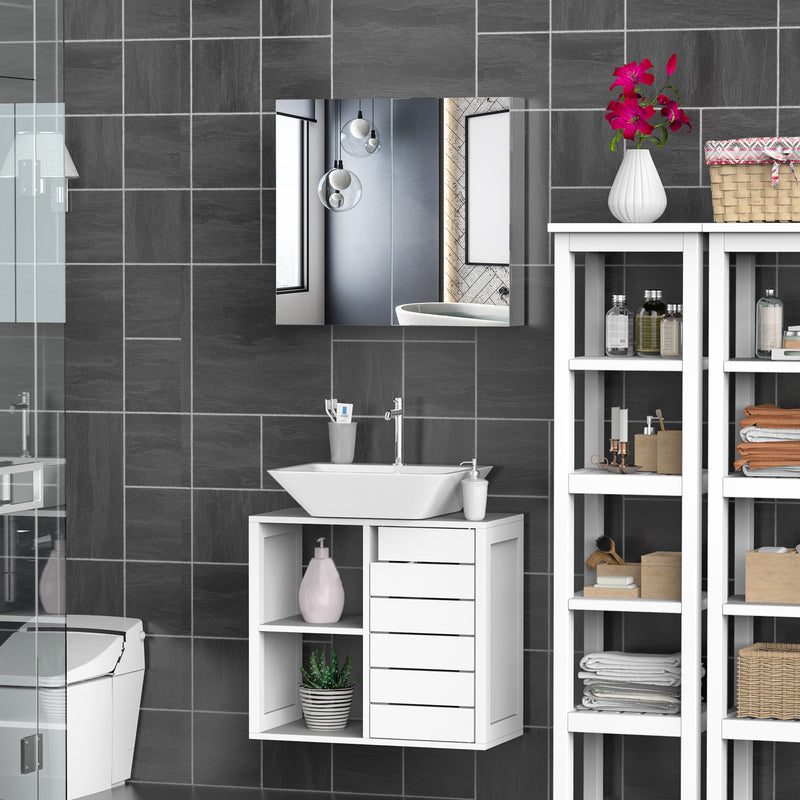 Stainless steel mirror cabinet – image 7