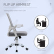 Mesh office chair with flip-up armrests – image 7