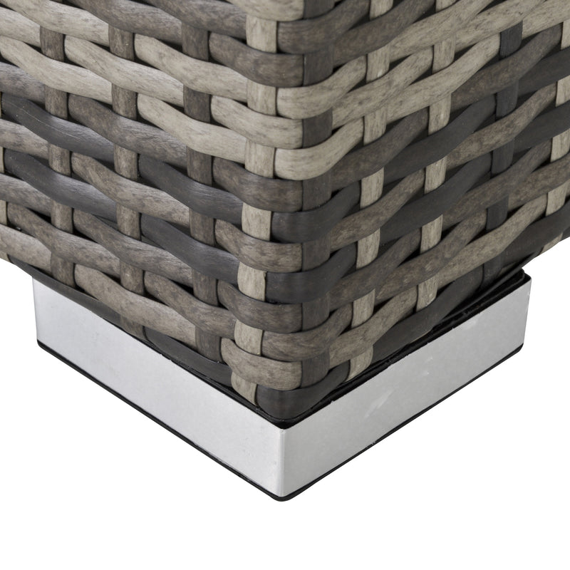 Square rattan coffee table – image 9