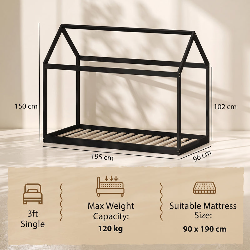 Single house bed frame – image 3