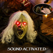 183cm Animated Crawling Zombie with Glowing Eyes – image 4 of 9