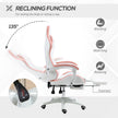 Gaming chair with footrest – image 5