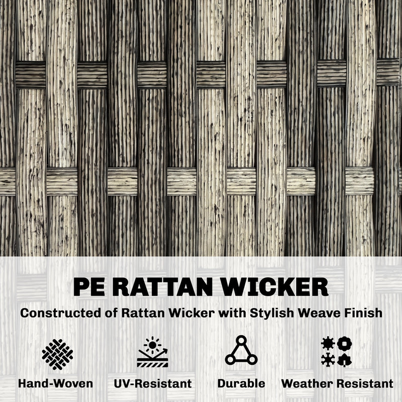 Rattan corner sofa chair – image 6