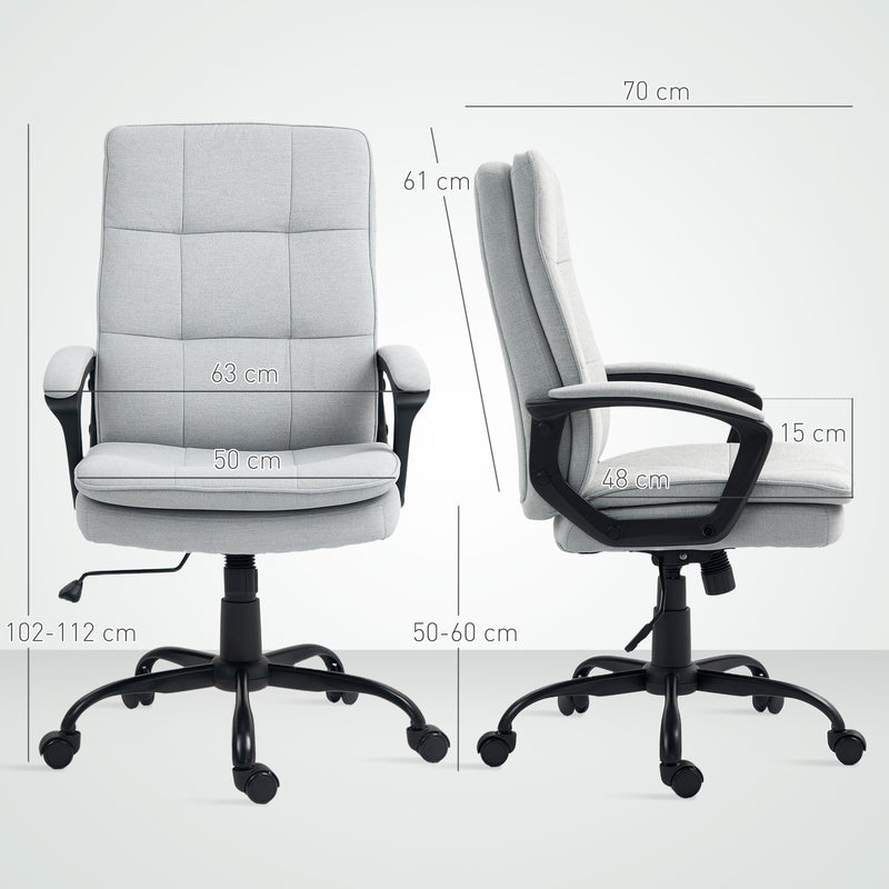 Double-padded office chair – image 3