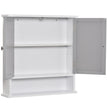 Grey mirror wall cabinet – image 9