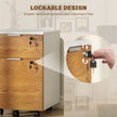 2-drawer lockable filing cabinet – image 6