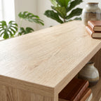 Six Shelf Bookcase - Oak