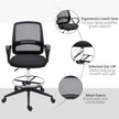 Tall mesh drafting chair – image 8