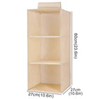 Hanging Storage Bag for Closet Organizer and Hangers