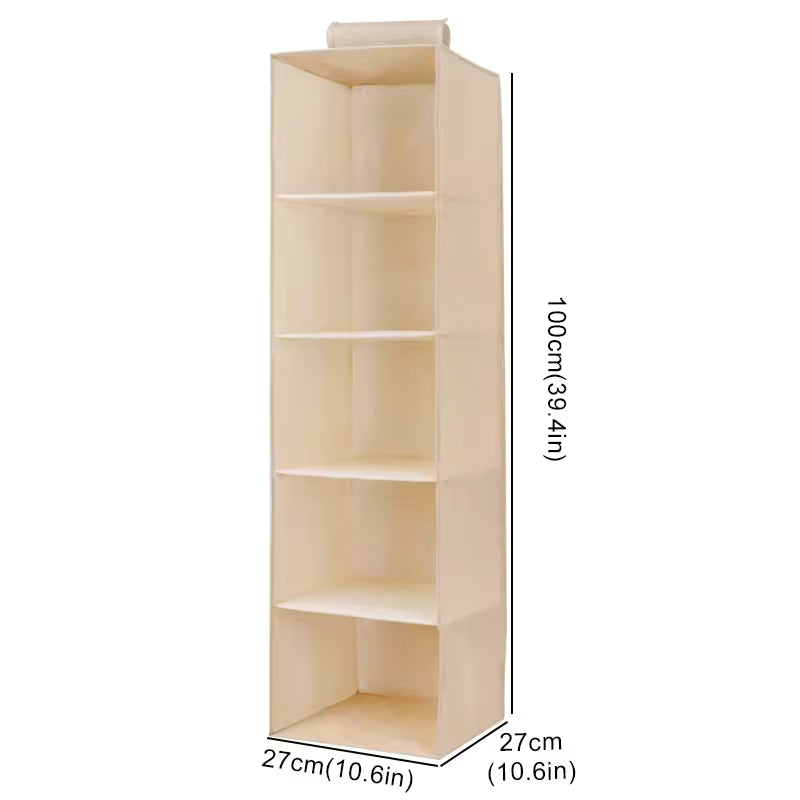Hanging Storage Bag for Closet Organizer and Hangers