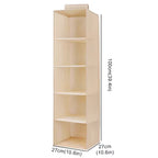 Hanging Storage Bag for Closet Organizer and Hangers