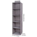 Hanging Storage Bag for Closet Organizer and Hangers