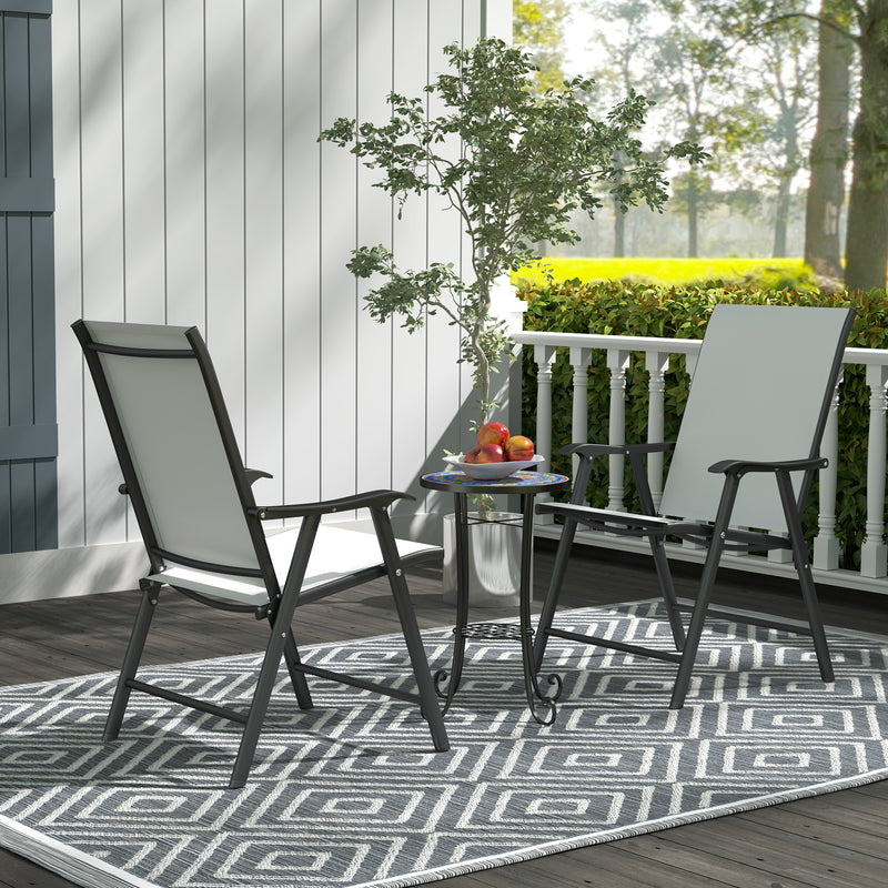 Mosaic garden side table – image 8