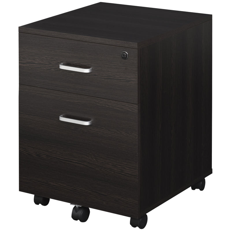 2-drawer lockable filing cabinet – image 10