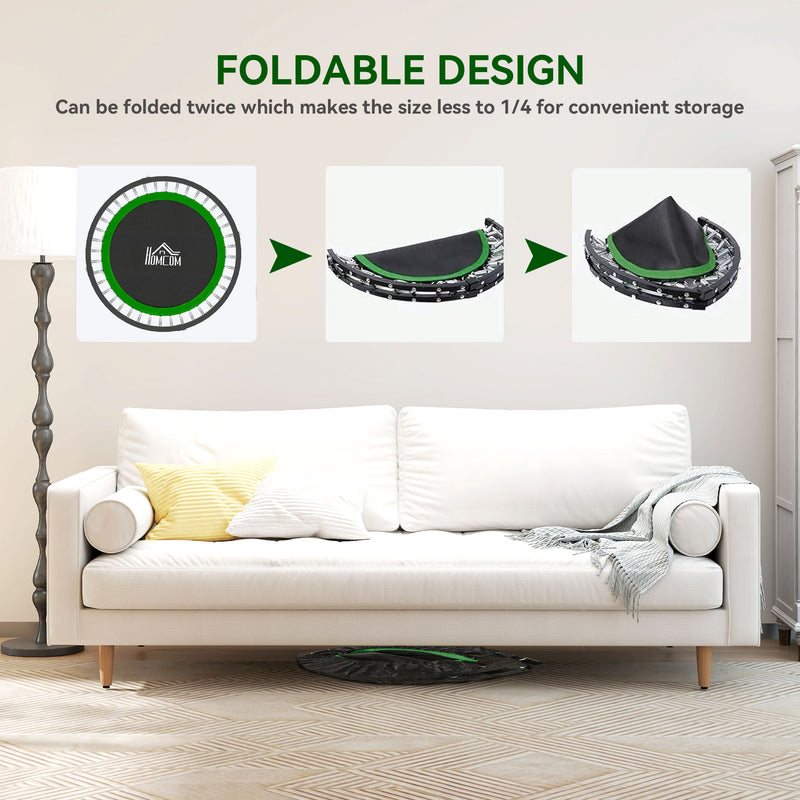 40" foldable fitness trampoline – image 5