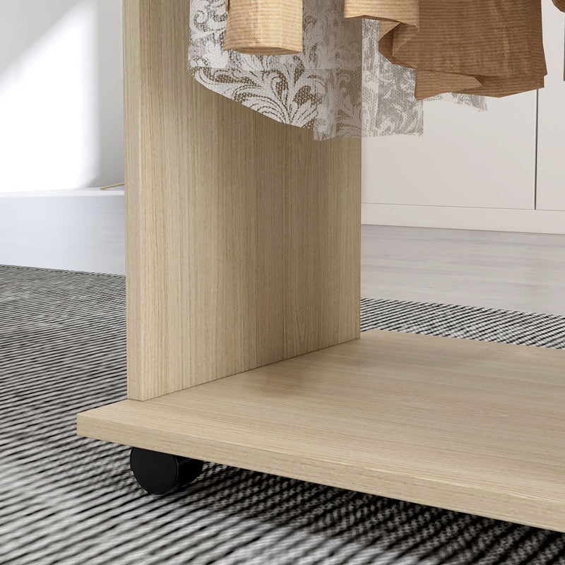 Natural double open wardrobe – image 9