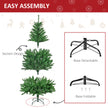 5ft warm white pre-lit Christmas tree – image 7