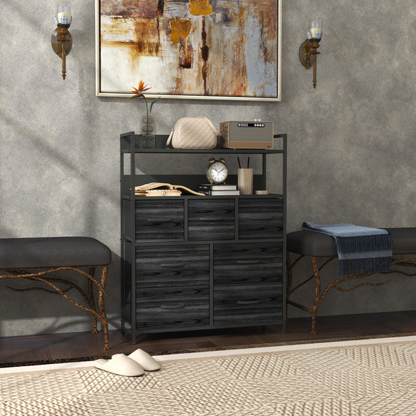 7-drawer fabric storage unit – image 2