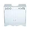 White under-sink cabinet – image 8