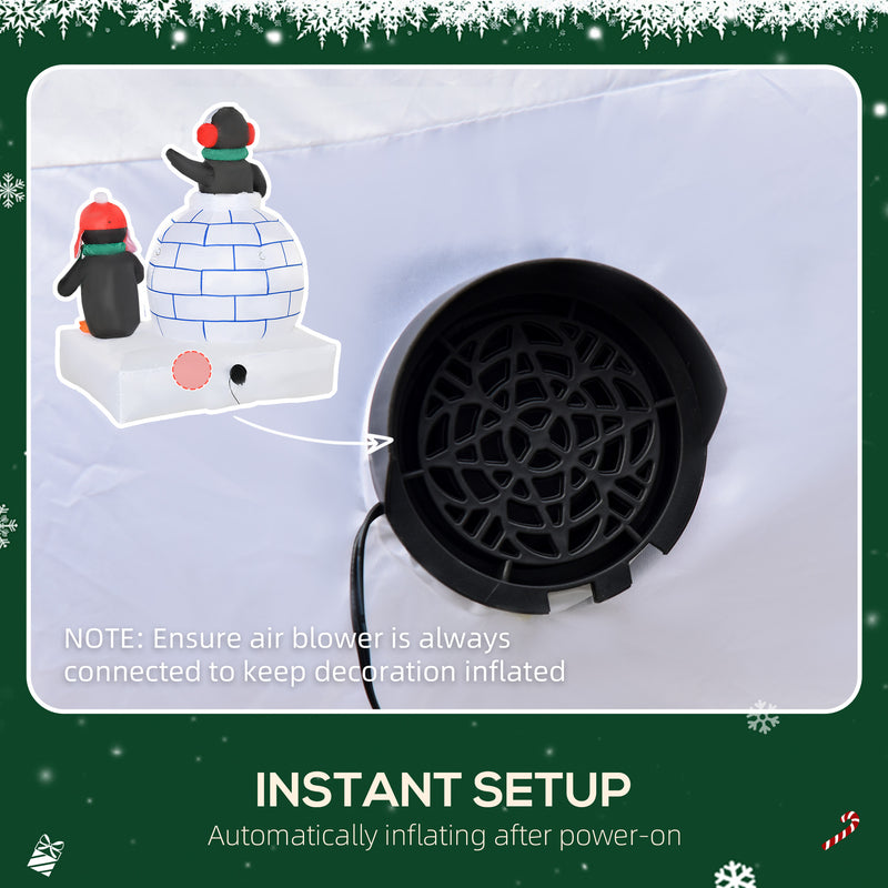 Built-in fan for inflating the display