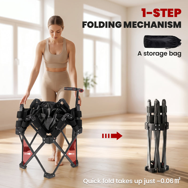 42" foldable mini trampoline – image 4
