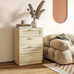 4-drawer rattan panel chest – image 2