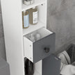 180 cm slim bathroom cabinet – image 10