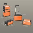 3-in-1 Stackable Rolling Tool Box System – Orange – image 3 of 9