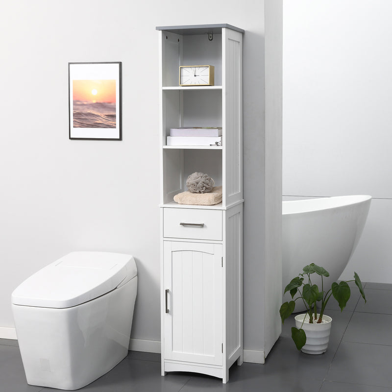 Tall slim bathroom cabinet – image 2