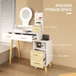 LED round mirror dressing table – image 5