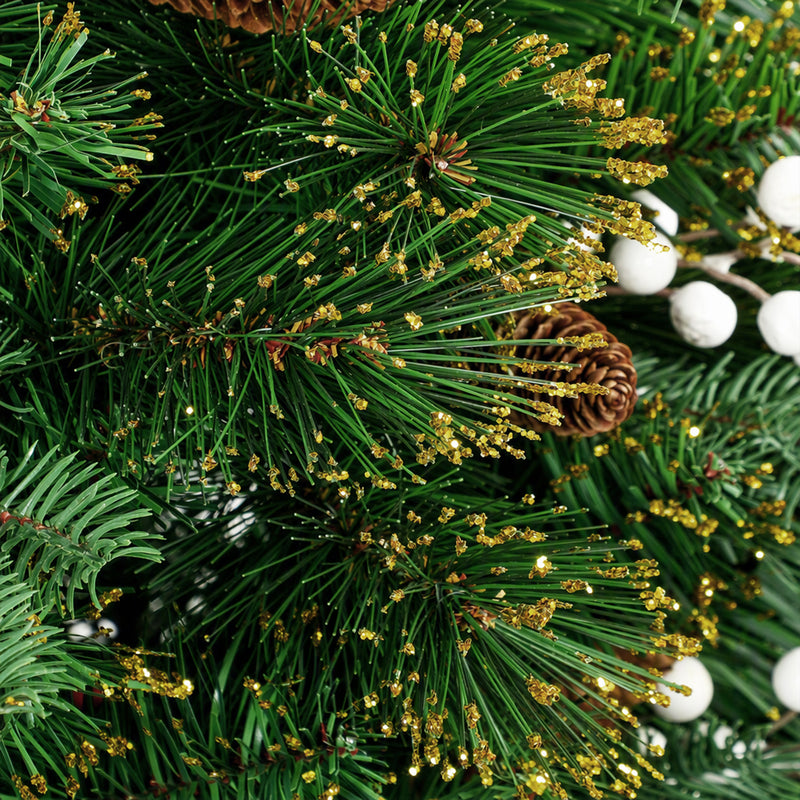 6ft fir Christmas tree with berries – image 10