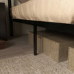 Industrial double bed, 31 cm underbed – image 7