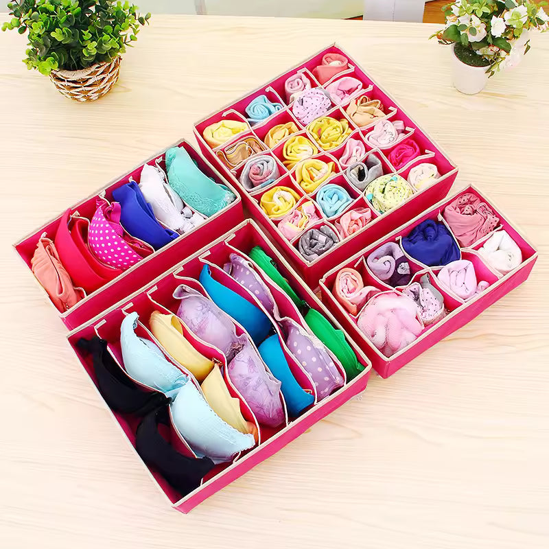 Foldable Underwear Organizer for Bras, Panties, Socks