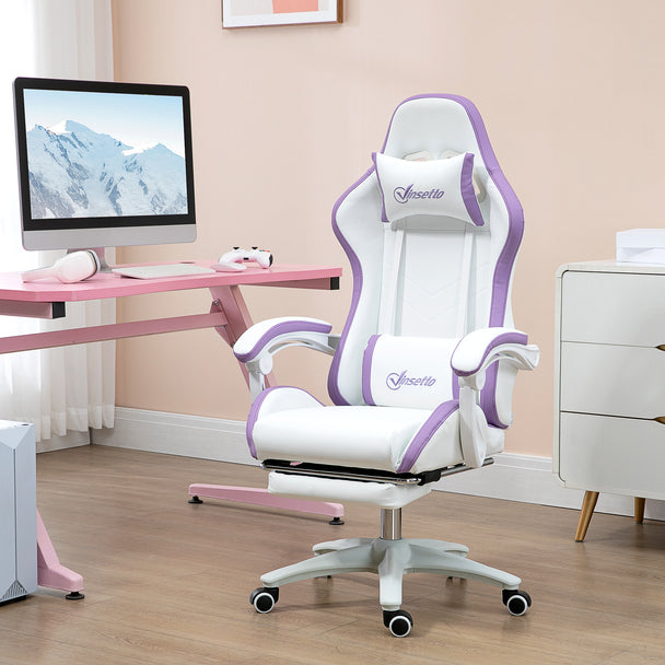 Gaming chair with footrest – image 2