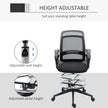 Tall mesh drafting chair – image 5