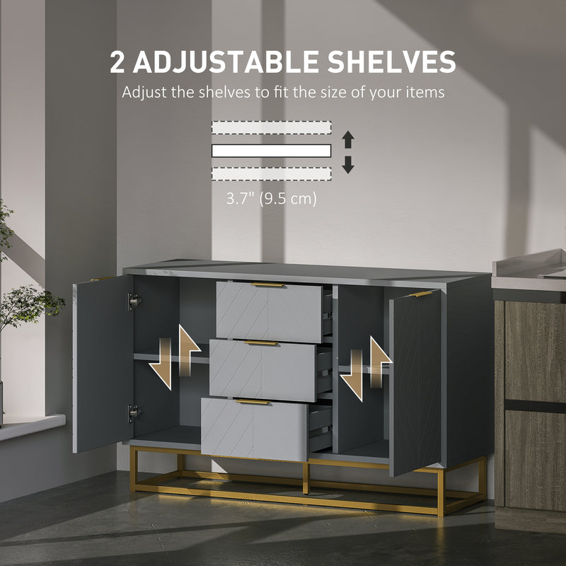 120 cm grey sideboard – image 7