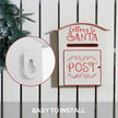 Mounting point on the Christmas postbox