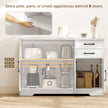 120 cm sideboard with 2 drawers – image 4