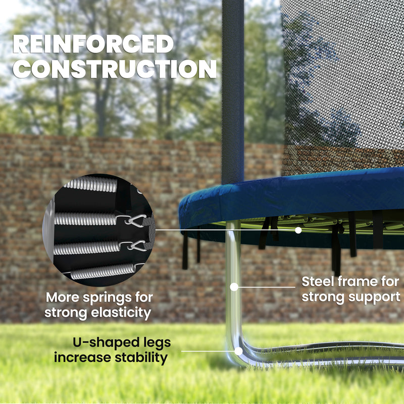 6ft outdoor trampoline – image 7