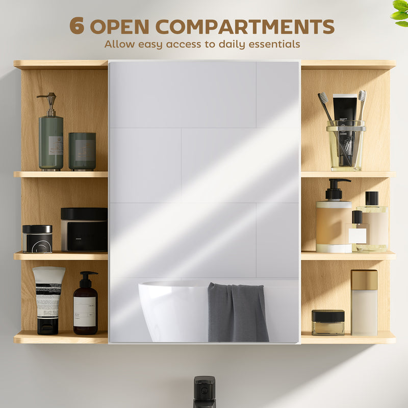 80 cm mirror bathroom cabinet – image 5